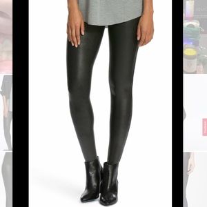 Spanx Faux Leather Leggings